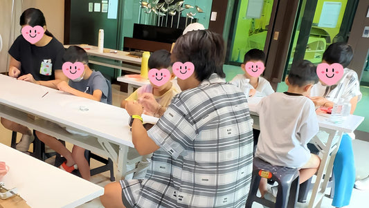 🎓 合作案例|桃園八德社區——社區管委會活動,讓孩子化身小小金工師