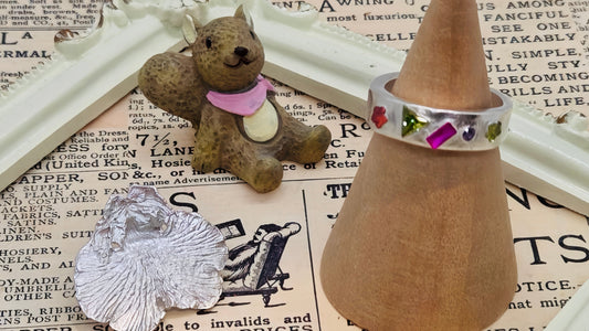 銀黏土寶石戒指怎麼做？最完整的銀黏土戒指教學