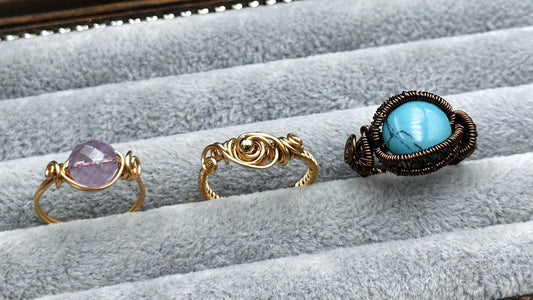 金屬編織證書班作品整理：從基礎彎折，到完整包鑲結構