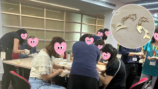 企業團建活動新選擇✨動手打造專屬黃銅鑰匙圈