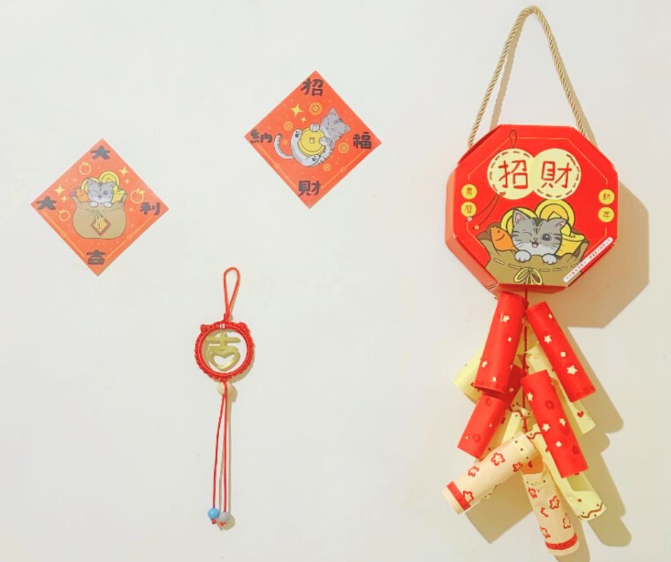 吉祥掛飾DIY材料包 / 新年禮盒 / 新年掛飾 / 新年手作